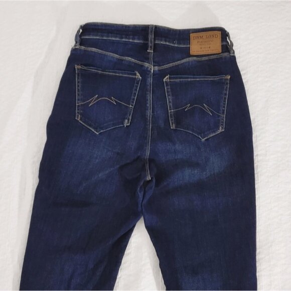 PARASUCO DNM LGND High Rise "CLARA" Skinny Fit Blue Jeans - Picture 4 of 13